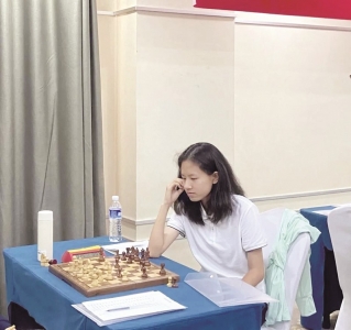 <br> ■赵芸卿参加全运会集训■供图/保定中学<br><br>