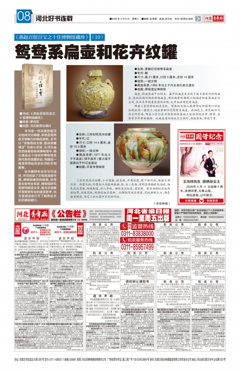 河北青年报2026年04月08日头版