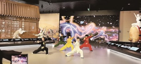 <br>          ■近日，在中国大运河非遗展示馆，传统武术展演精彩上演<br><br>        
